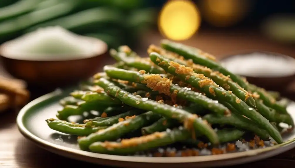 Low Carb Air Fried Green Beans Recipe