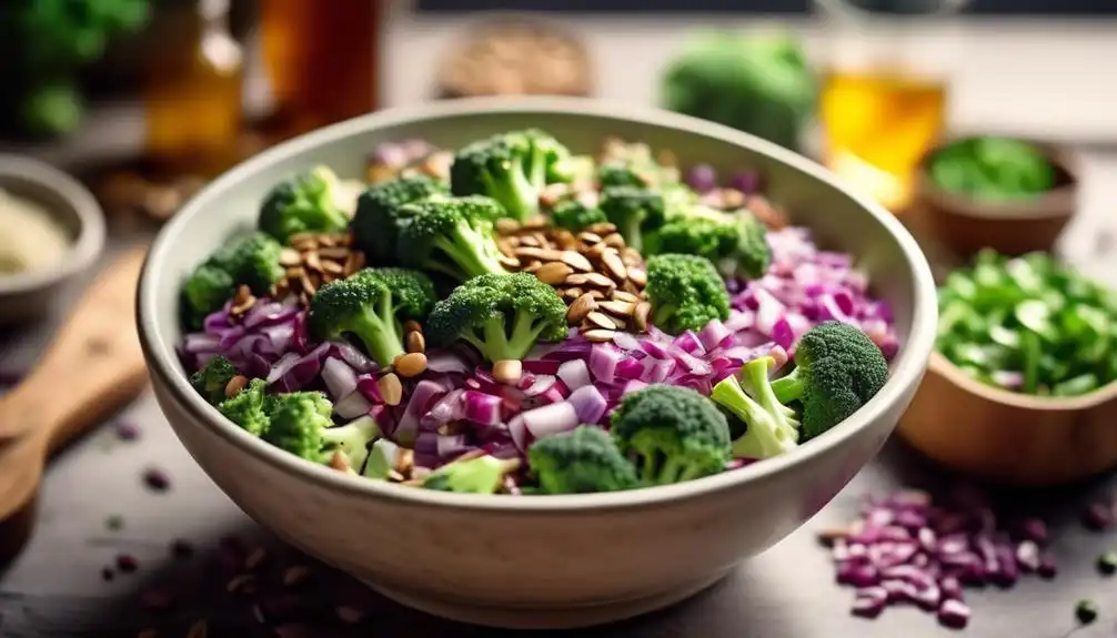 Low Carb Amish Broccoli Salad Recipe