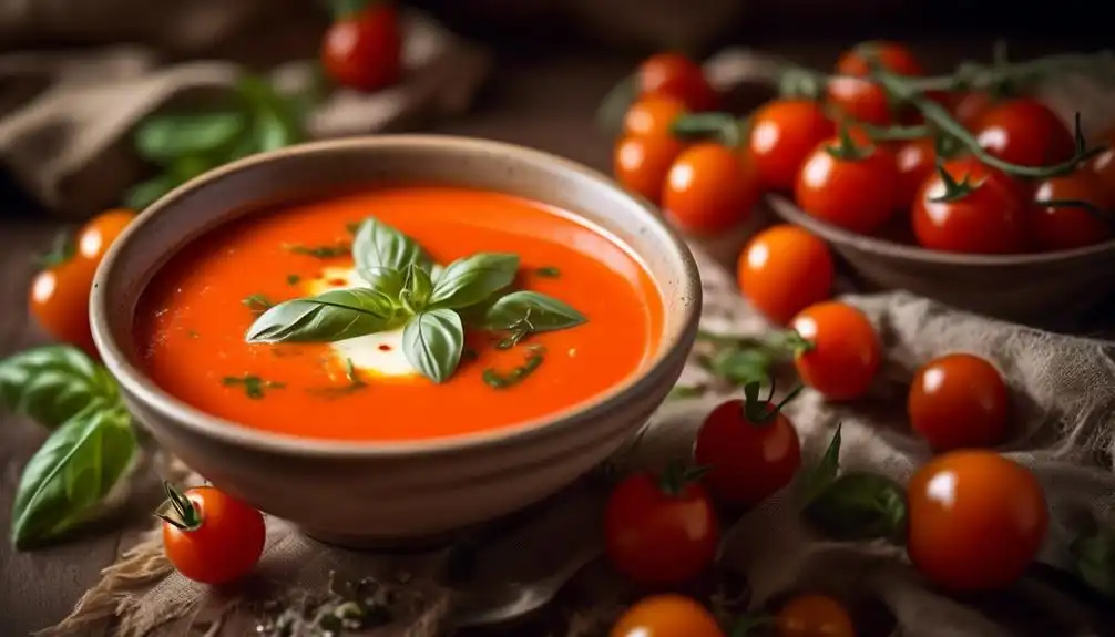 Low Carb Cherry Tomato Soup Recipe