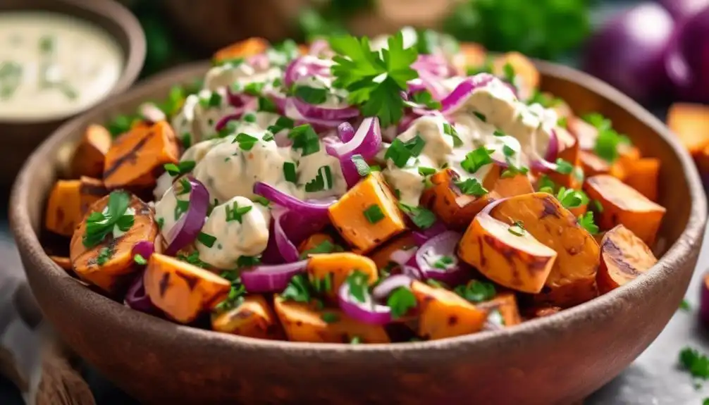 Low Carb City Barbeque Potato Salad Recipe