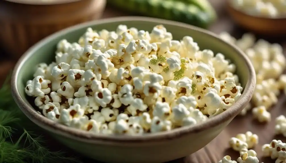 Low Carb Dill Pickle Popcorn Recipe