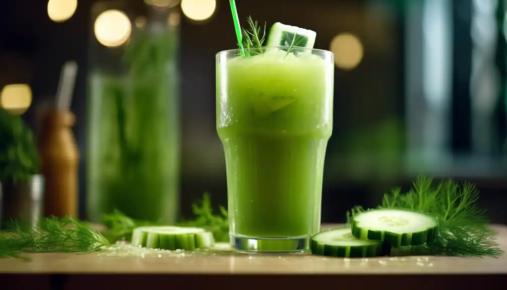 Low Carb Dill Pickle Slushie Recipe