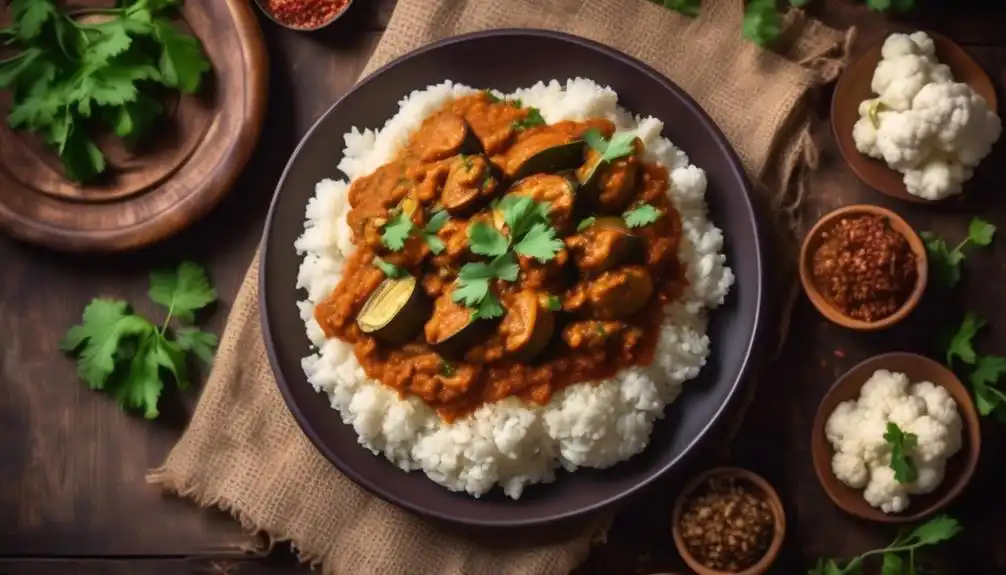 Low Carb Eggplant Masala Recipe