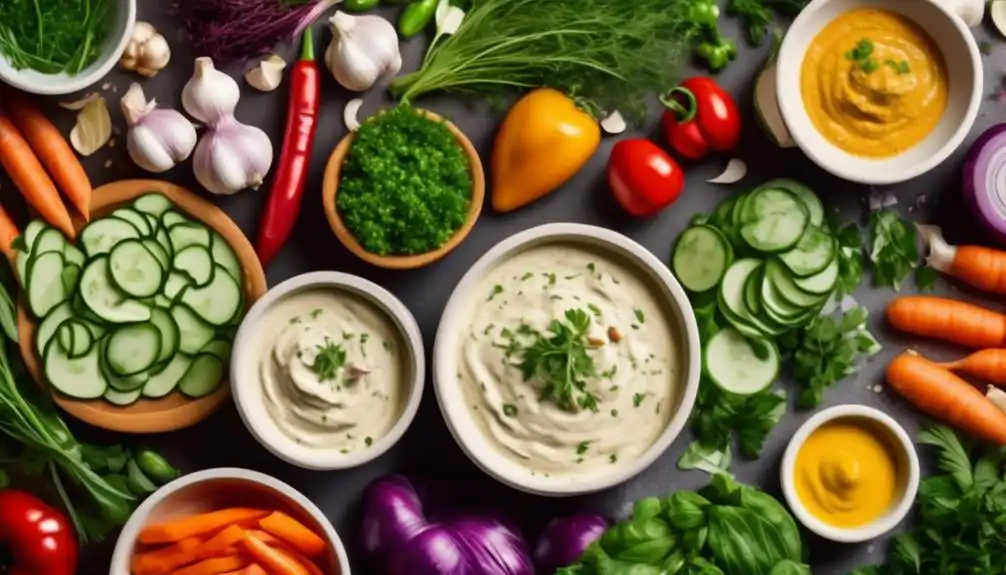 Low Carb Garlic Dips Recipe