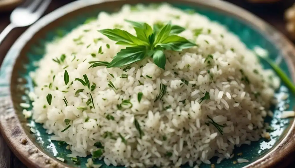 Low Carb Garlic and Herb Rice Recipe