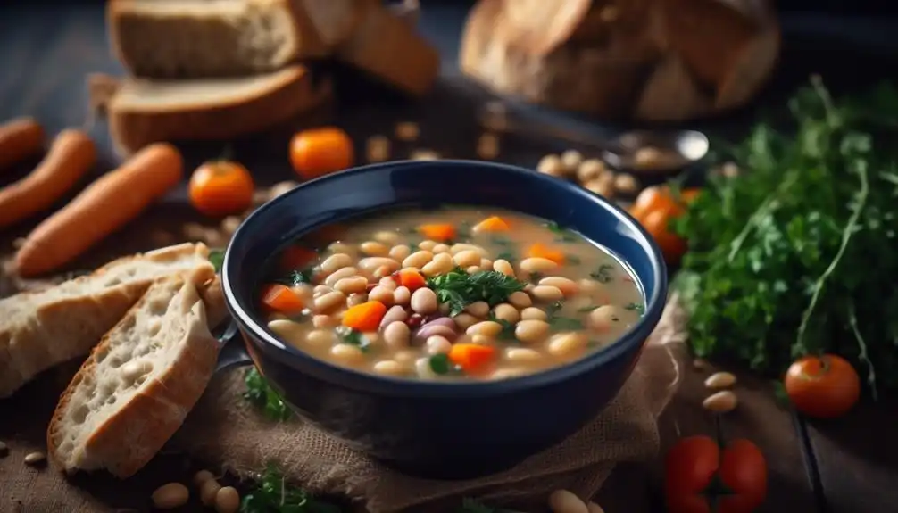 Low Carb Instant Pot Navy Bean Soup Recipe