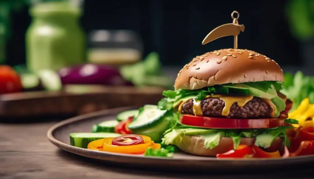 Low Carb Kidney Bean Burger Recipe