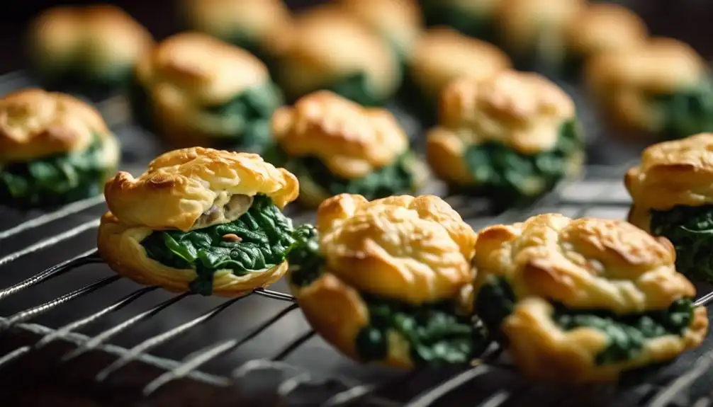 Low Carb Kronk's Spinach Puffs Recipe