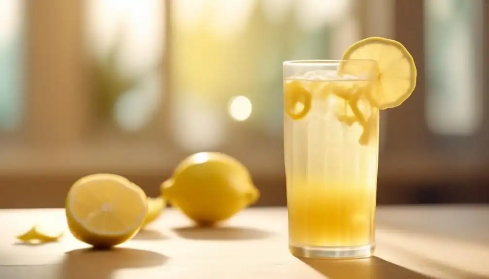 Low Carb Lemon Ginger Kombucha Recipe