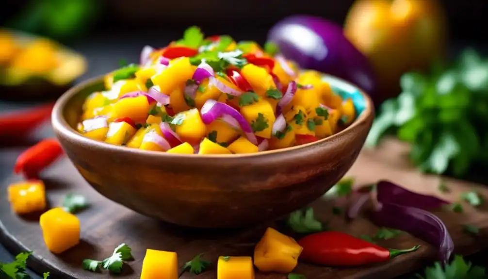 Low Carb Mango Habanero Salsa Recipe