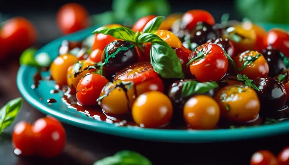 Low Carb Pollo Tropical Balsamic Tomatoes Recipe