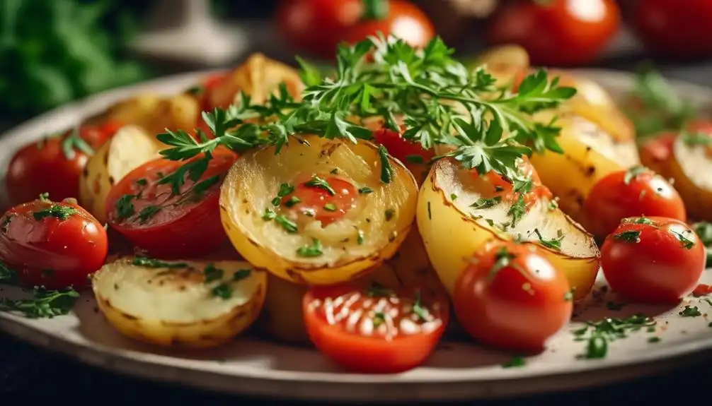 Low Carb Potato and Tomato Recipe