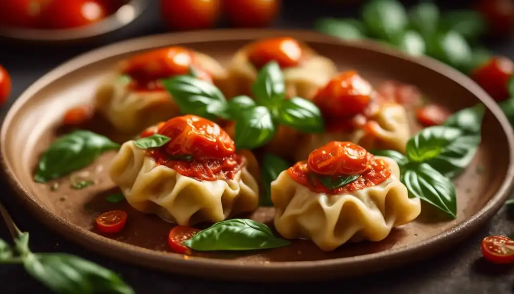 Low Carb Recipe for Tomato Dumplings