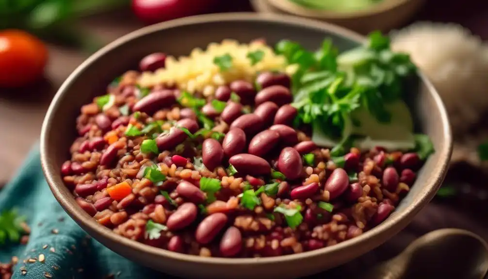 Low Carb Red Beans and Rice With Ground Beef Recipe