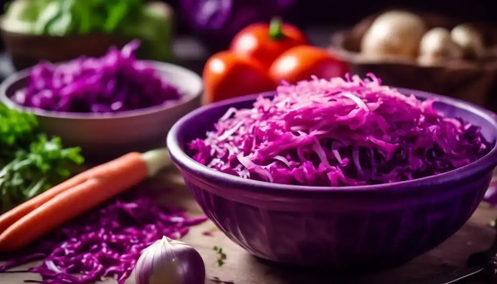 Low Carb Red Cabbage Sauerkraut Recipe