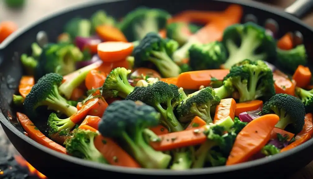 Low Carb Sauteed Broccoli and Carrots Recipe