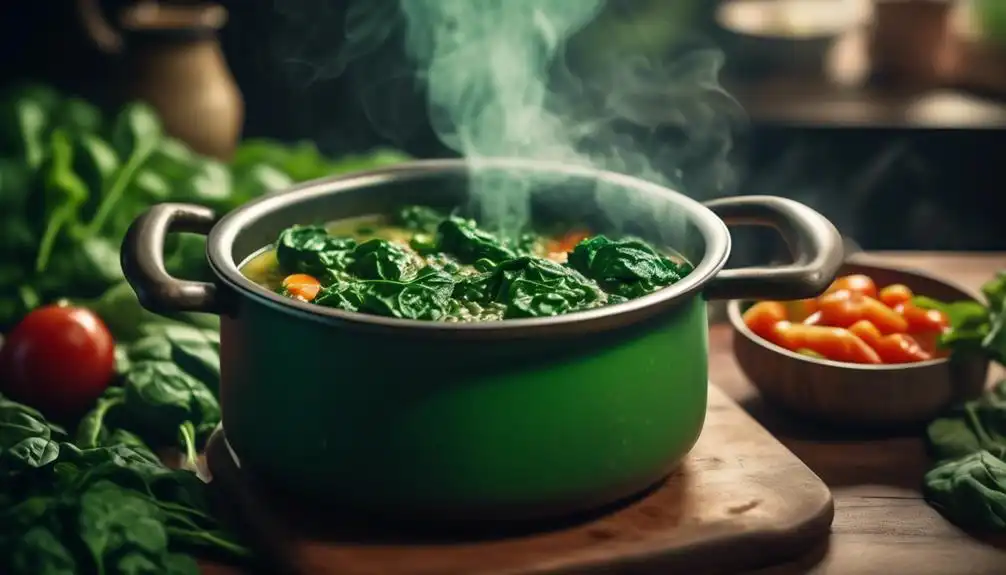 Low Carb Spinach Stew Recipe