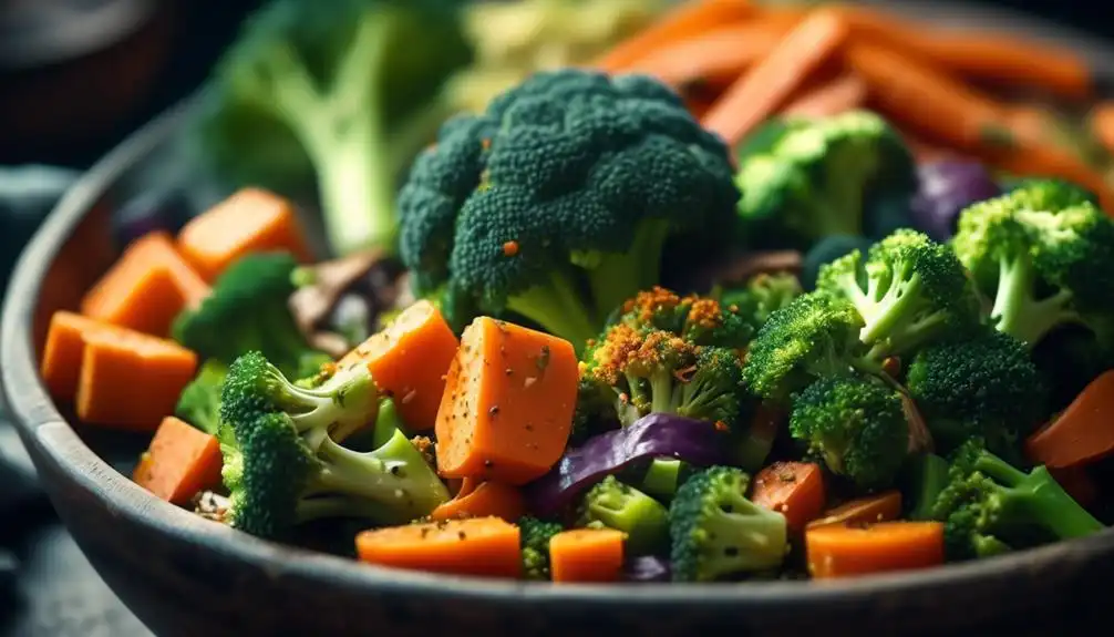 Low Carb Steamed Broccoli and Carrots Recipe