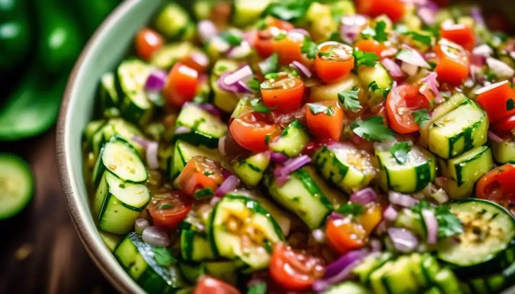 Low Carb Zucchini Salsa Recipe